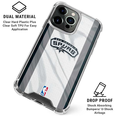 NBA San Antonio Spurs iPhone 16 Pro Clear Case